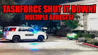 This Car Meet QUICKLY TURNED TO CHAOS! (Multiple Arrests, Street Racing Task Force SHUT IT DOWN!)