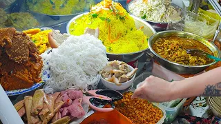 Amazing Vietnamese Street Food Compilation ! Must Try NOODLES in Vietnam