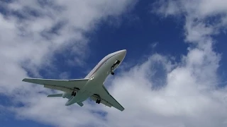 Maho Beach, Sint Maarten - Small Planes Landing at Princess Juliana International Airport HD (2015)