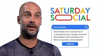 Pep Guardiola Answers the Web's Most Searched Questions About Him | Autocomplete Challenge