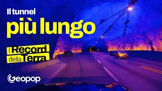 Con i suoi 24,51 km il tunnel di Lærdal in Norvegia è la galleria stradale più lunga del mondo