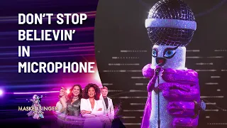 Microphone's 'Don't Stop Believin' Performance - Season 4 | The Masked Singer Australia | Channel 10