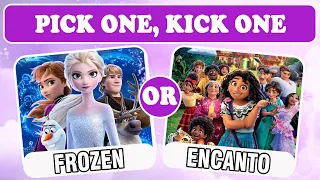 Pick One, Kick One Disney Edition | Choose Your Favorite Disney Characters