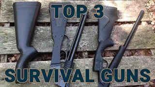 The top three survival guns for your bugout bag