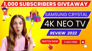 Samsung Crystal 4K Neo TV 2022 | Best 43 Inch 4K TV 2022 | Best TV In India 2022 | Teckfest