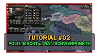 Hearts of Iron IV (4) Tutorial 2 - Politische Macht und Nationale Schwerpunkte *GERMAN / DEUTSCH*