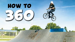 How to 360 BMX - The Easiest Way