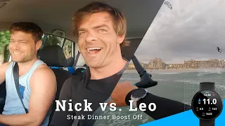 Nick vs. Leo: Steak Dinner Boost Off!!