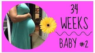 34 WEEK PREGNANCY UPDATE!
