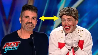 FINALLY a Clown Simon Cowell Is NOT Scared of on AGT 2023