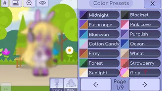 Rating Preset Colors On My OC (Part 1//Gacha Life) ||Page 1||