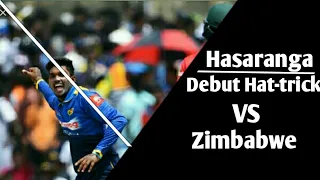 Wanindu hasaranga Debut Hat-trick.Youngest player take hat-trick in debut match