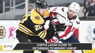 Curtis Lazar Close To Returning To Bruins' Lineup