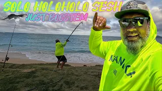 DUNKING SOLO SESH - FISHING - HAWAII OAHU