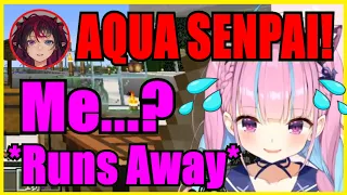 Aqua Got Overwhelmed By IRyS & Polka And Decided to Run Away【Hololive | Eng Sub】