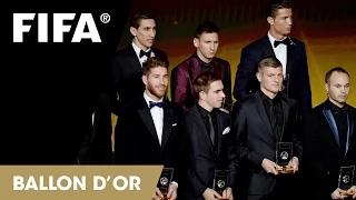 FIFA/@FIFProTV World XI | 2014 Team of the Year