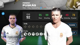 Review Gameplay icon french puskás 92!! | FC mobile