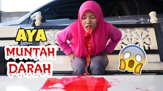 GAWAT AYA MUNTAH DARAH GARA-GARA MAKAN MAKANAN BASI | CHIKAKU FAMILY