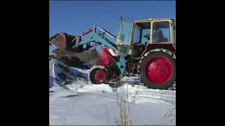 ЮМЗ слабый трактор, который ничего не может делать в деревне