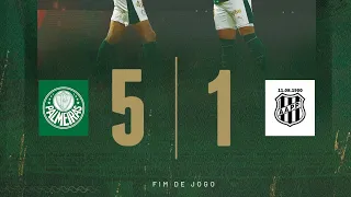 PALMEIRAS 5X1 PONTE PRETA | GOLS DAS QUARTAS DE FINAL CAMPEONATO PAULISTA 2024 #futebol #gols