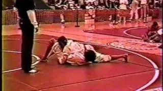 Eddie Bravo's first twister in a competition