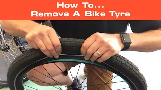 Removing the tyre on your Riese & Müller electric bike