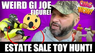 Dallas Estate Sale Toy Hunt! GI JOE, Looney Tunes, Animal House, Vintage The Real Ghostbusters