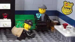 Lego Bank Robbery - Secret Tunnel Stop Motion Animation