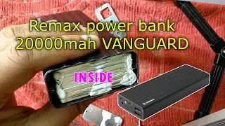 what inside a power bank II Remax vanguard power bank 20000mah