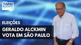 Geraldo Alckmin, vice de Lula, vota em São Paulo