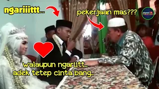 IJAB QABUL AKAD NIKAH PALING LUCU BIKIN NGAKAK || kumpulan momen pernikahan lucu