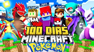 Sobrevivi 100 dias no Pixelmon do Minecraft Multiplayer