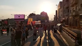 Protest u Srbiji povodom LGBT parade