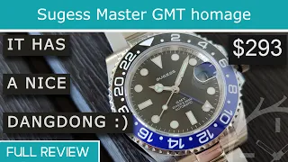 Sugess Master GMT Full review (BLNR BATMAN)