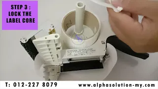 Handheld TOWA Label Applicator (Setting Up)