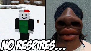 MINECRAFT PERO SI RESPIRO TERMINA EL VIDEO