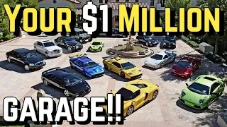 What's Your $1 MILLION Dream GARAGE?!?