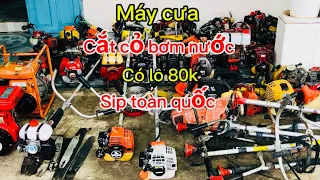 2/5 máy cưa cắt cỏ bơm nước có lô từ 80k lh#zalo0862053933