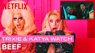 Drag Queens Trixie Mattel & Katya React to BEEF | I Like To Watch | Netflix