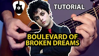 Boulevard of Broken Dreams (Green Day) Acoustic Guitar Lesson Chords Cover TCDG