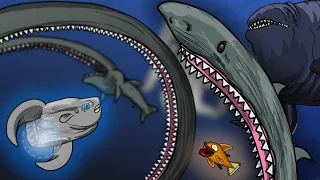 Beware of sharks... inside Bloop Diet? 🐟 #animation