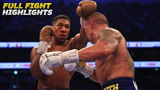 Anthony Joshua vs Oleksandr Usyk FULL FIGHT HIGHLIGHTS | BOXING HD