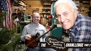 618 RSW The Acoustic Shoppe Challenged Me To Fix This Larrivee Mandolins BROKEN NECK!!! - PART 2
