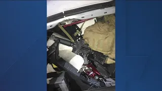 Police release photos showing the rifle Rittenhouse allegedly used in Kenosha shooting