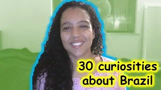 Brazilian Portuguese listening with subtitles #3 - Curiosities about Brazil