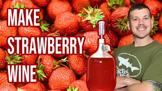 How To Make Strawberry Wine | 1 gal