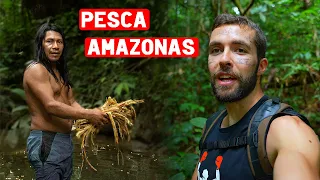 Técnica Desconocida Para Pescar En La Selva - Supervivencia En El Amazonas