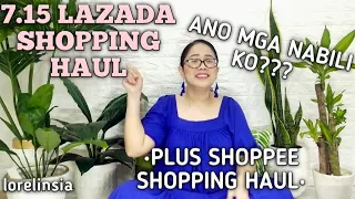 7.15 Lazada Shopping Haul / Shoppee Shopping Haul / Online Shopping Haul /Shopping Haul/Lorelin Sia