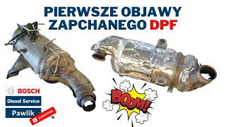 Pierwsze objawy zapchanego DPF