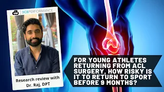 Expert explains ACL risk of re-injury for young athletes who rush back